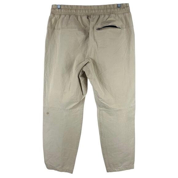 Lululemon ABC Jogger Tan Men's Large With 26" Inseam Excellent Used Condition - Picture 2 of 8